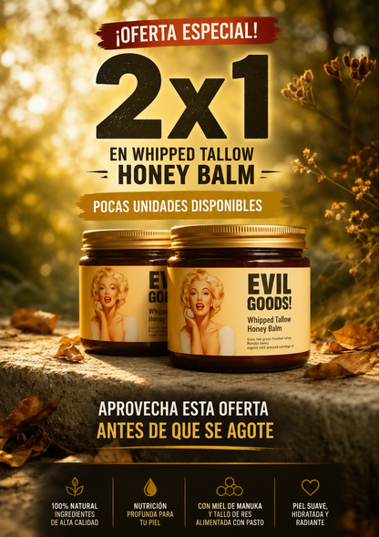 LLEVA 1 Y RECIBE UNO GRATIS Evil Goods! El Secreto Ancestral para una Piel Radiante