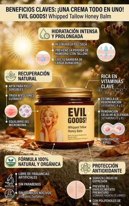 LLEVA 1 Y RECIBE UNO GRATIS Evil Goods! El Secreto Ancestral para una Piel Radiante
