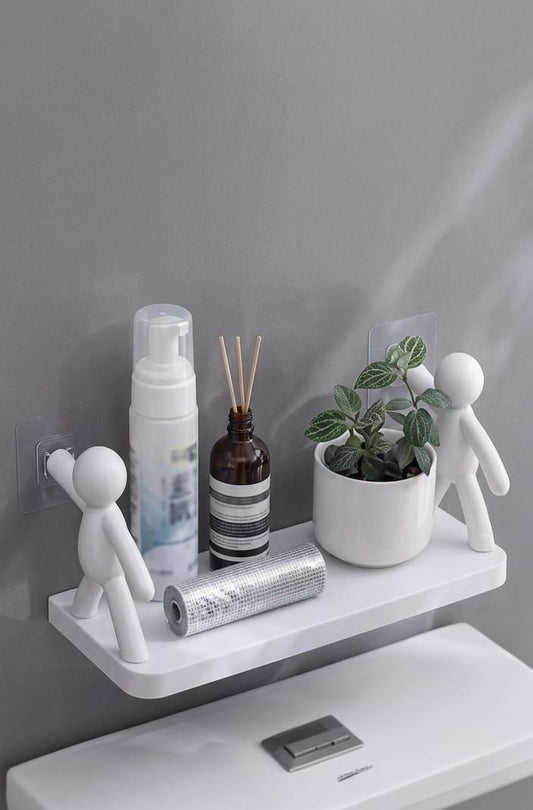 Organizador Adhesivo para Baño y Cocina — Sin Taladro, Sin Complicaciones