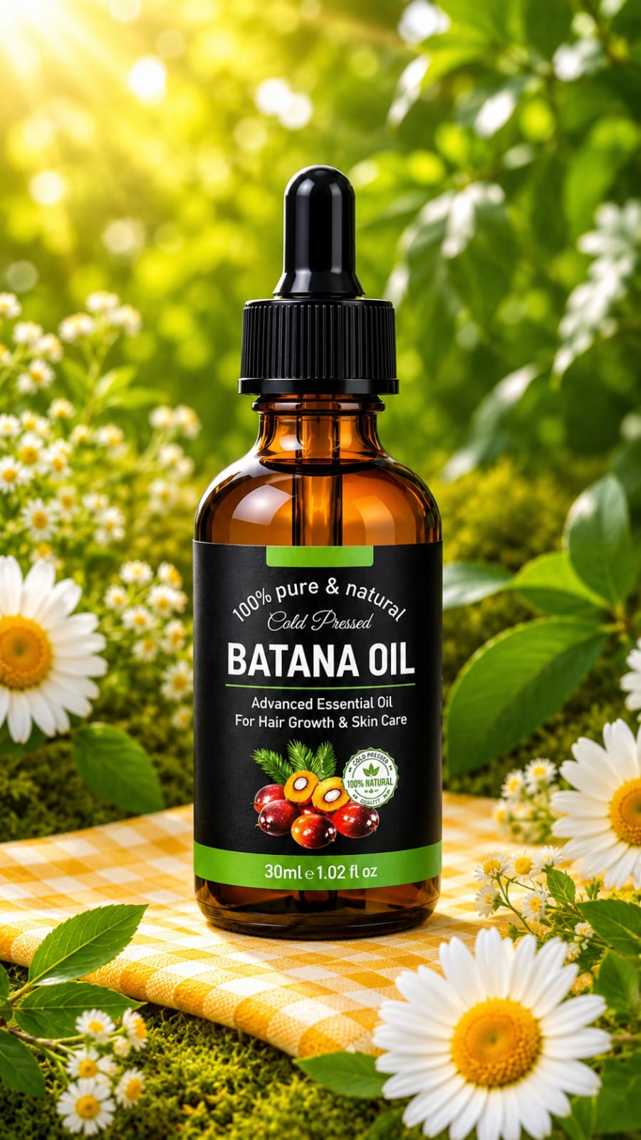 Shampoo y aceite de Batana